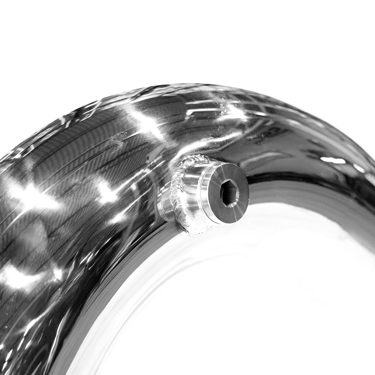 2011-2026 Ford Powerstroke 6.7L 304SS 5" Polished DPF Back Exhaust