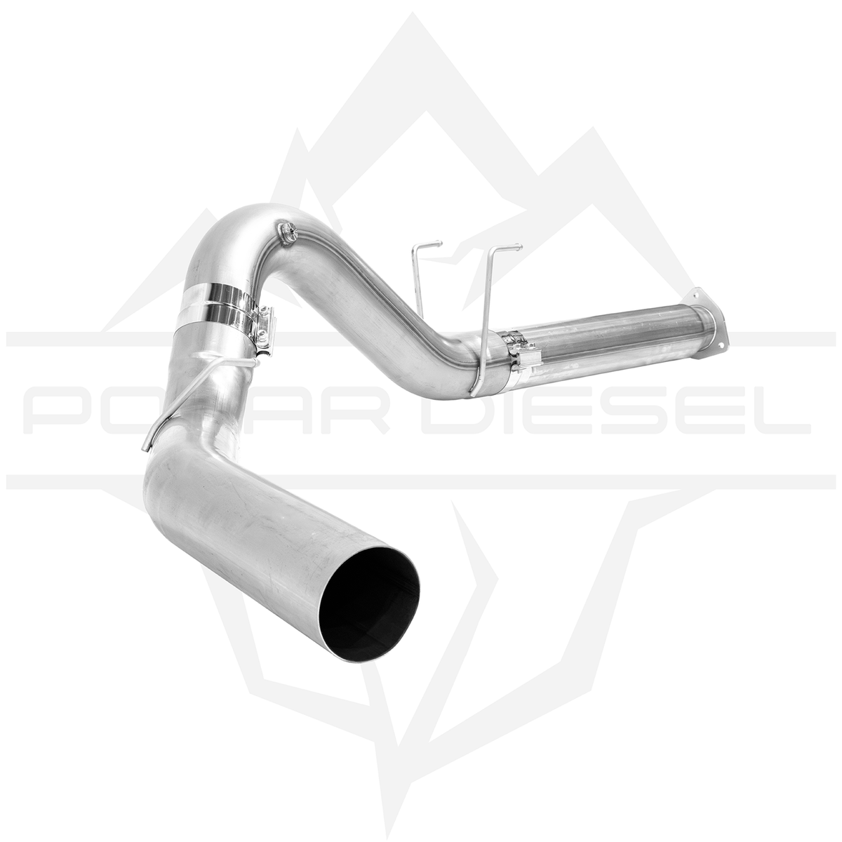 2011-2026 Ford Powerstroke 6.7L 5" Polar DPF Back Exhaust
