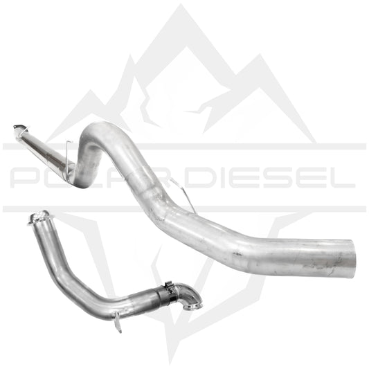 2023-2026 Ford Powerstroke 6.7L 5” Downpipe Back Exhaust & Downpipe Package