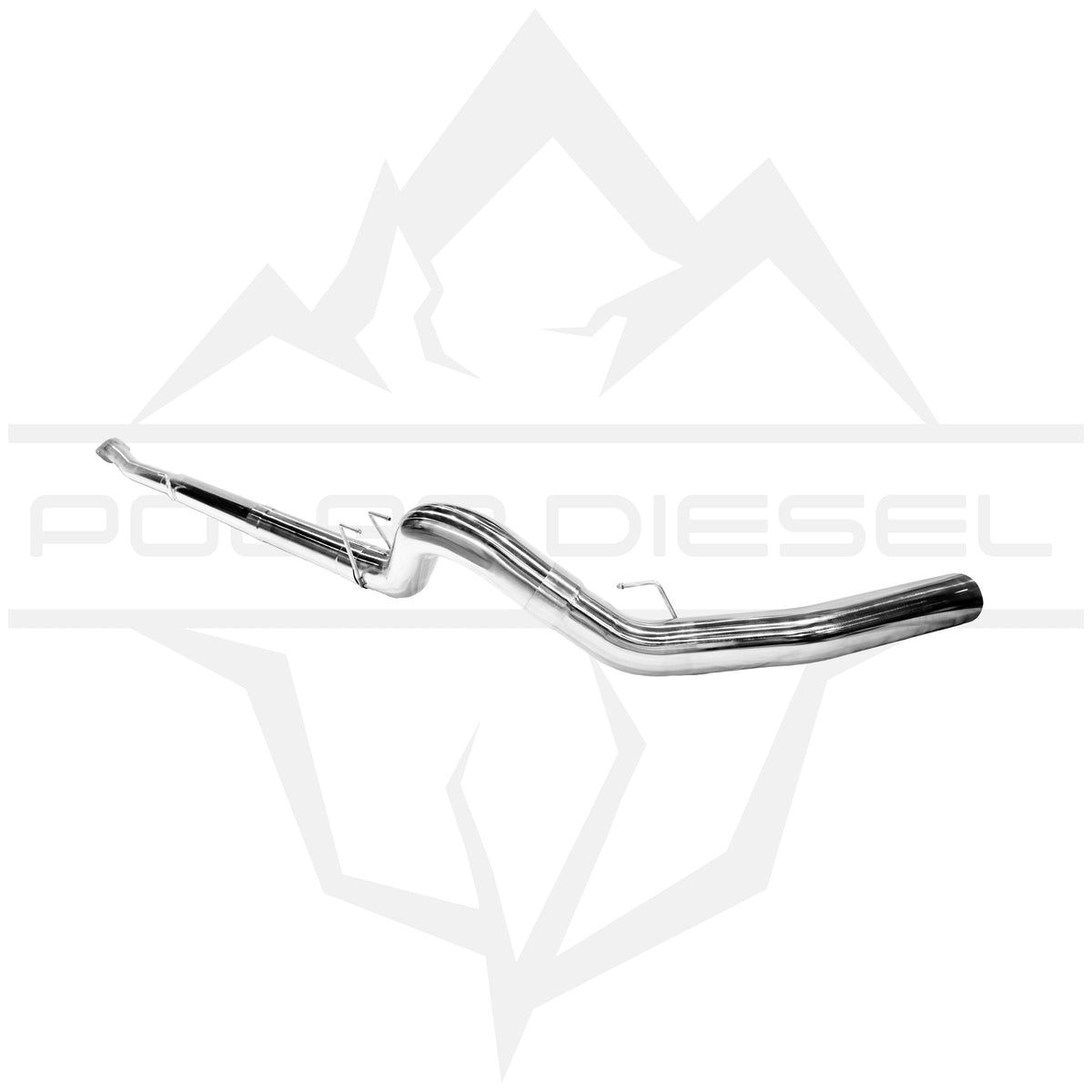 2011-2026 Ford Powerstroke 6.7L 304SS 5" Polished Polar Exhaust